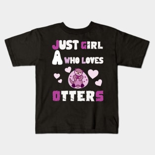 Otter gifts for otter lovers ,her Otter half Kids T-Shirt